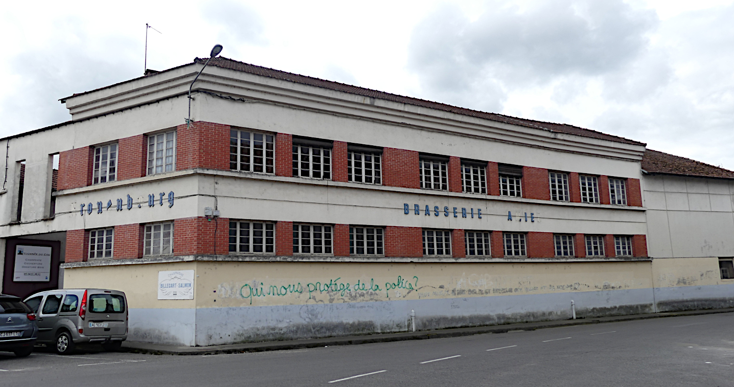 Brasserie Amiel - Le bâtiment en 2023 
